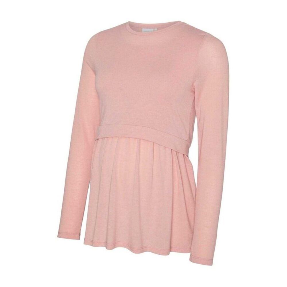 Mamalicious Womens/Ladies Maternity Puff Sleeve Top / Rosette